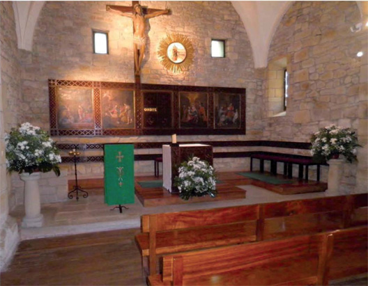 Decoracin floral para boda en la Ermita de Ondiz