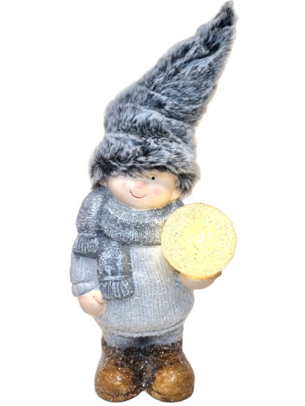 Mueco bola luz nio