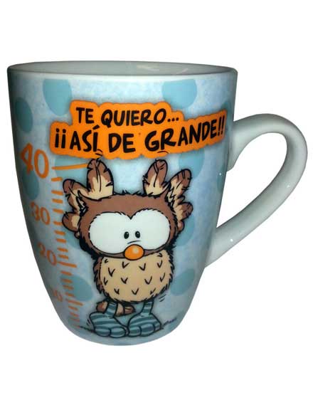 Taza Nici Te quiero  As de grande!