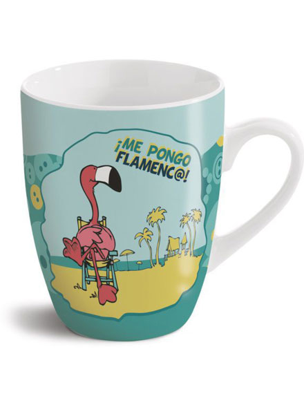 Taza Nici "Me pongo flamenco"