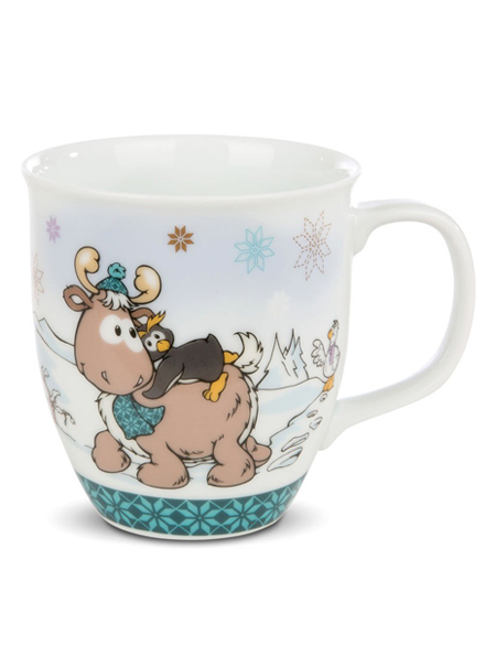 Taza Nici Navidad azul