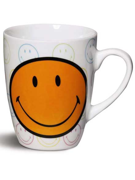 Taza Smiley Naranja