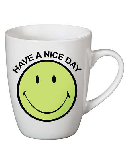 Taza Nici Smiley Have a nice day Verde
