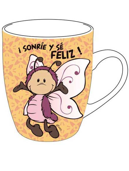 Taza Nici Sonre y s feliz