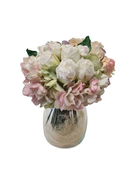 Ramo artificial tela imitando seco